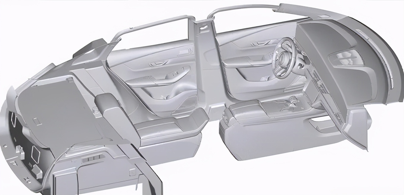 红旗全新纯电动suv曝光小号e-hs9,红旗新款越野hs9最低价