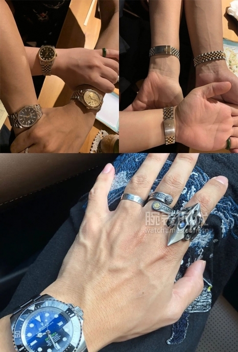 网友晒上千万的手表,网友晒1300手表