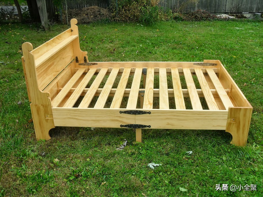 自己动手做折叠床带储物,自己动手做一个可以伸缩的床