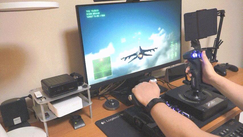 罗技x56飞行摇杆怎么用,罗技x56飞行摇杆