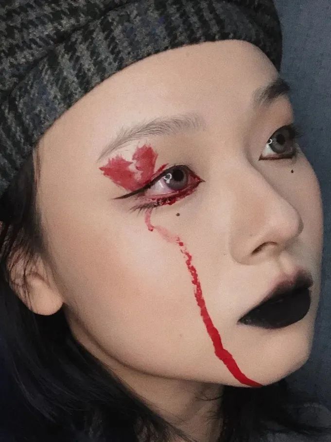 美妆博主万圣节妆容,国外美妆博主万圣节