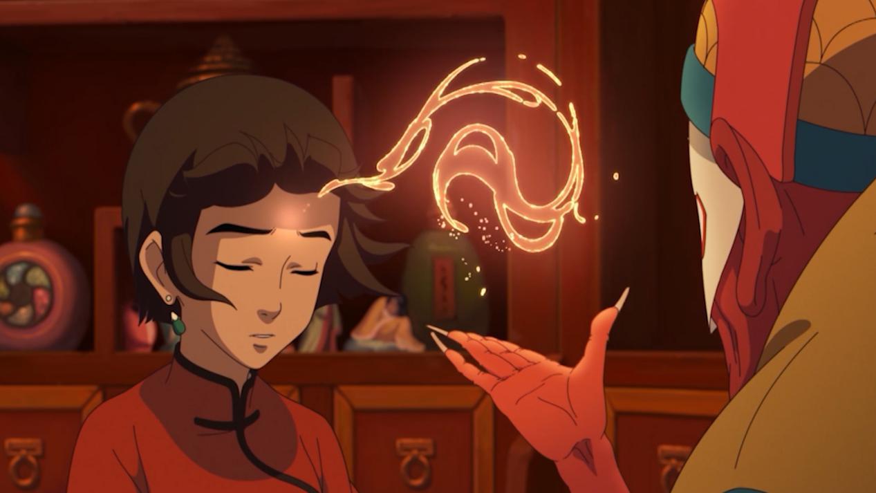 一部感人催泪的动漫电影大鱼海棠,大鱼海棠动漫治愈系片段