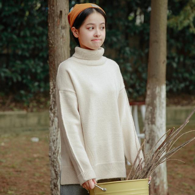 安以轩同款毛衣,高领百搭贴身保暖舒适修身打底衫