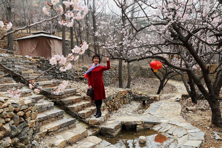 费县古村落景区,费县千年古村利山涧