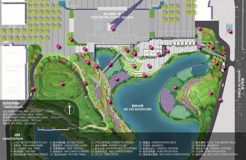 重庆江北市政公园景观设计,重庆大数据展馆设计装修