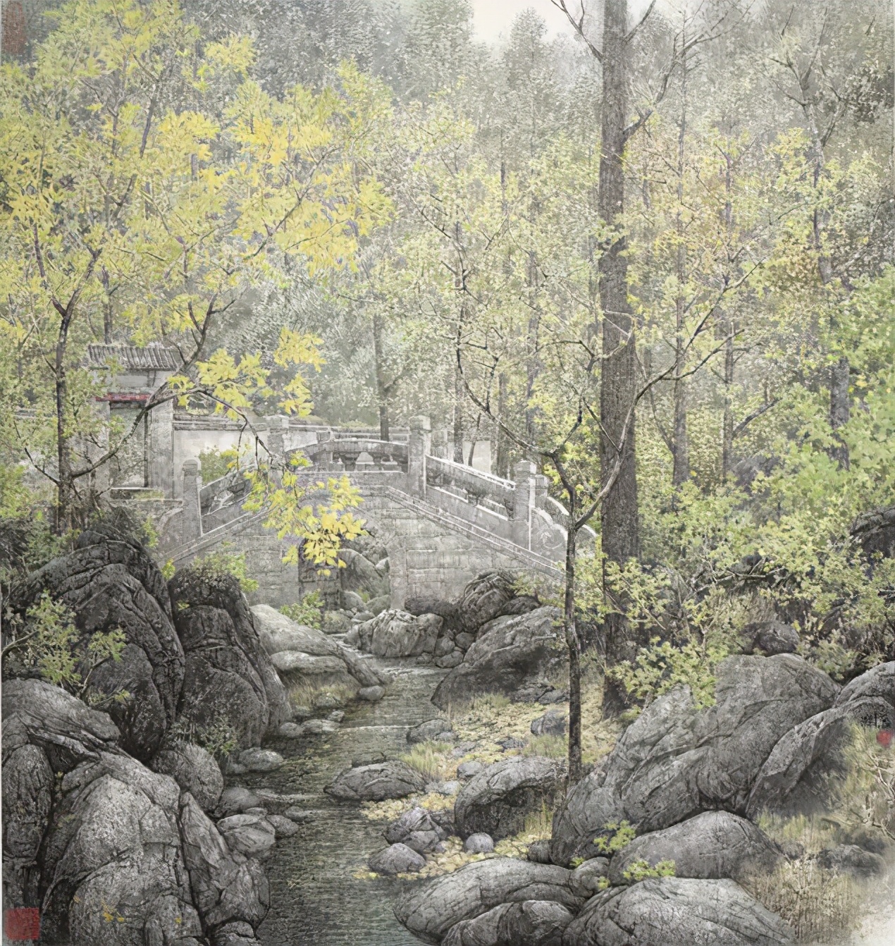 他不是美协会员,也从未参加过美展,作品却越来越引人注目