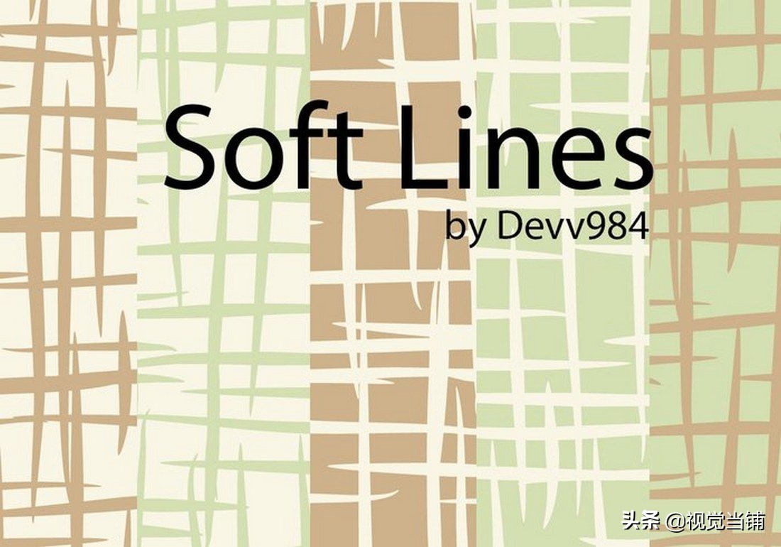 黑白线条矢量手绘素材复古花线稿,线条纹理图案素材大全