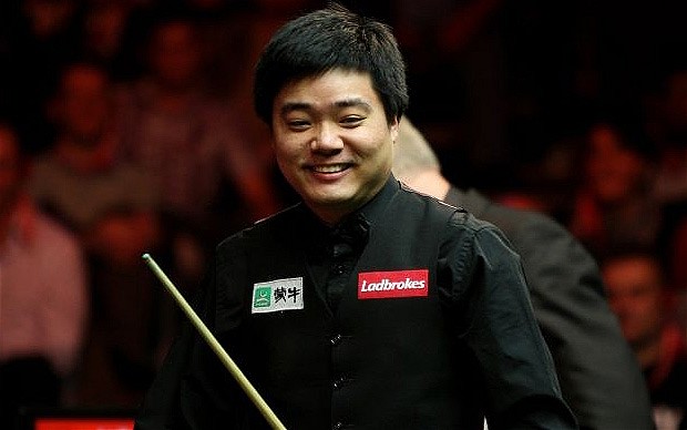 2013-14赛季丁俊晖罗伯逊,丁俊晖打破10年不胜罗伯逊魔咒