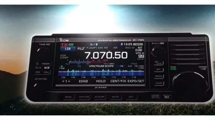 icom705能当收音机用吗,icomic-m705使用教程