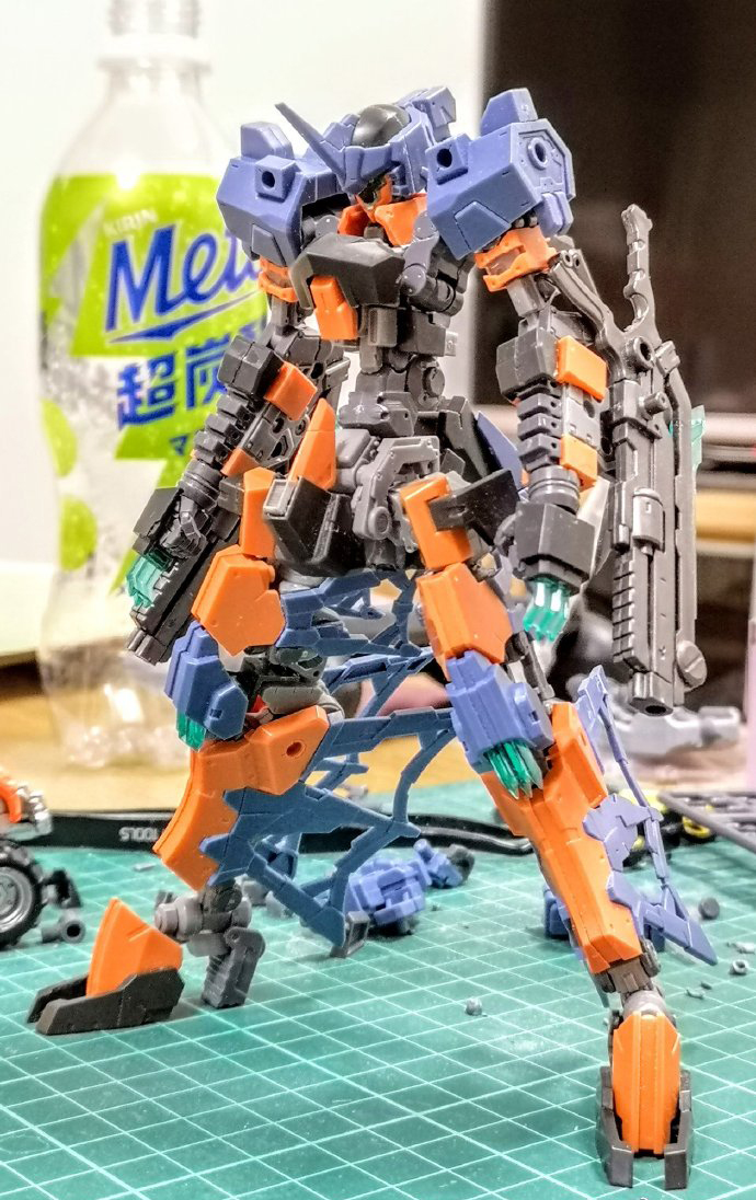 娜德雷高达模型改装,寿屋进击的巨人拼装模型