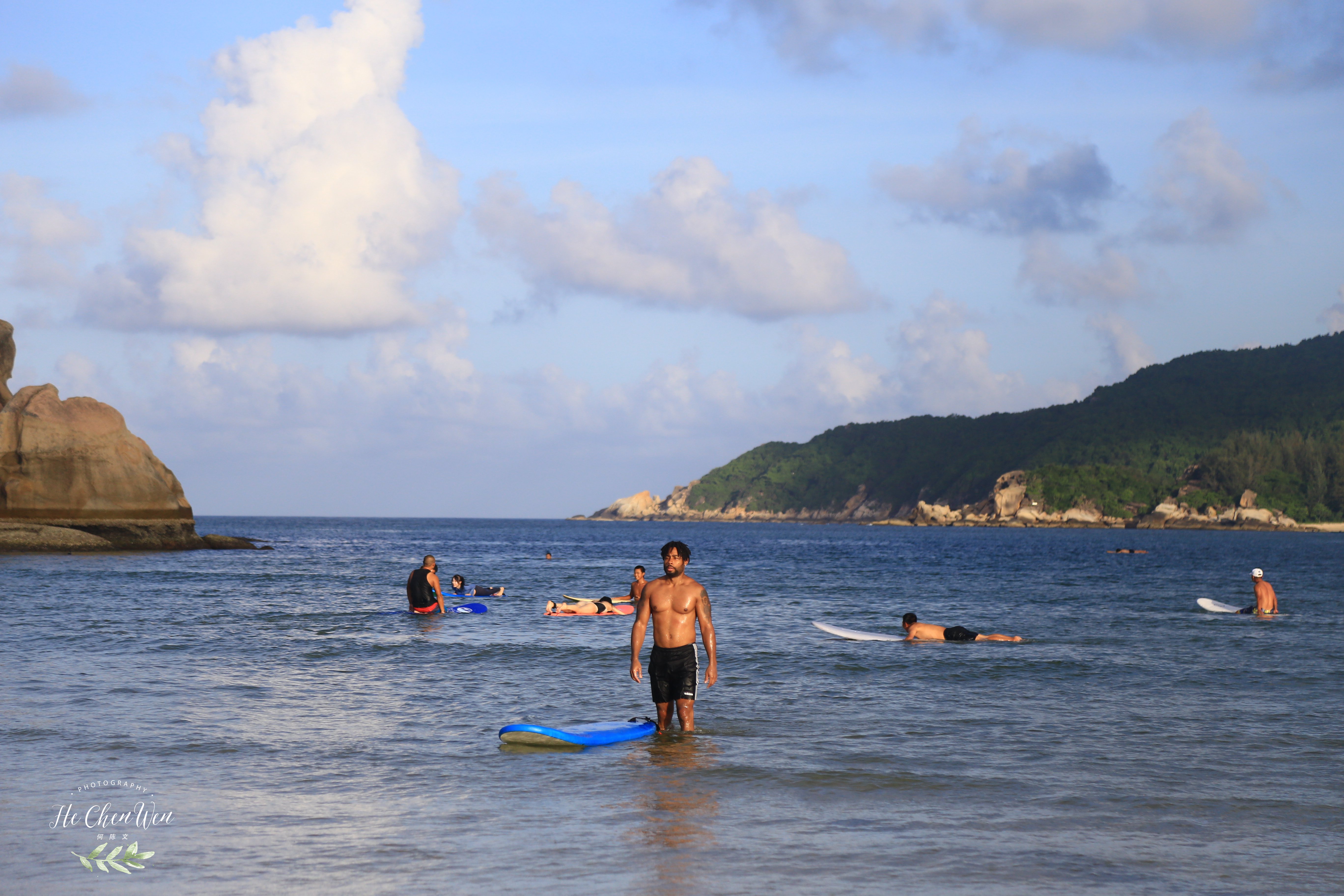 三亚的一个小村庄,三亚的一个渔村