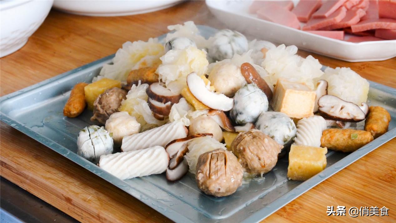 老公吃我做的回锅肉,自己在家做麻辣香锅真的太好吃了