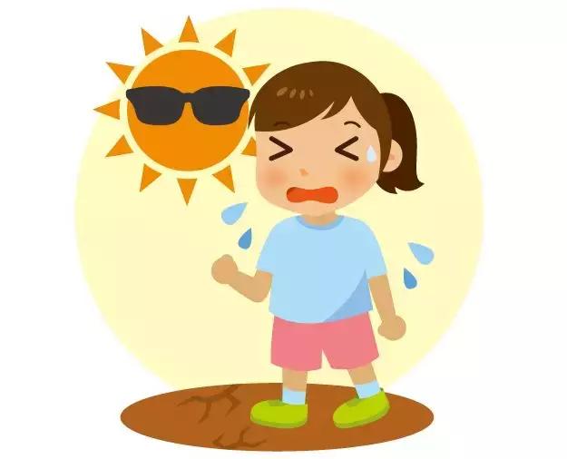 儿童中暑必须这样急救,高温天气儿童中暑症状表现