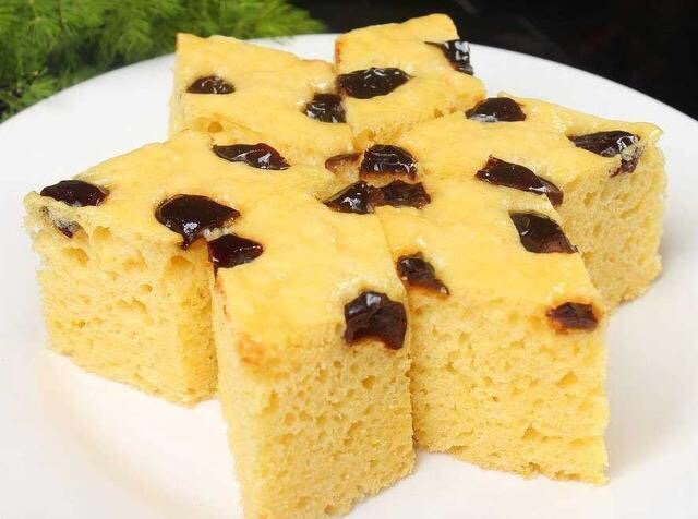 不用牛奶怎么做出好吃的杂粮发糕,杂粮发糕做法教学