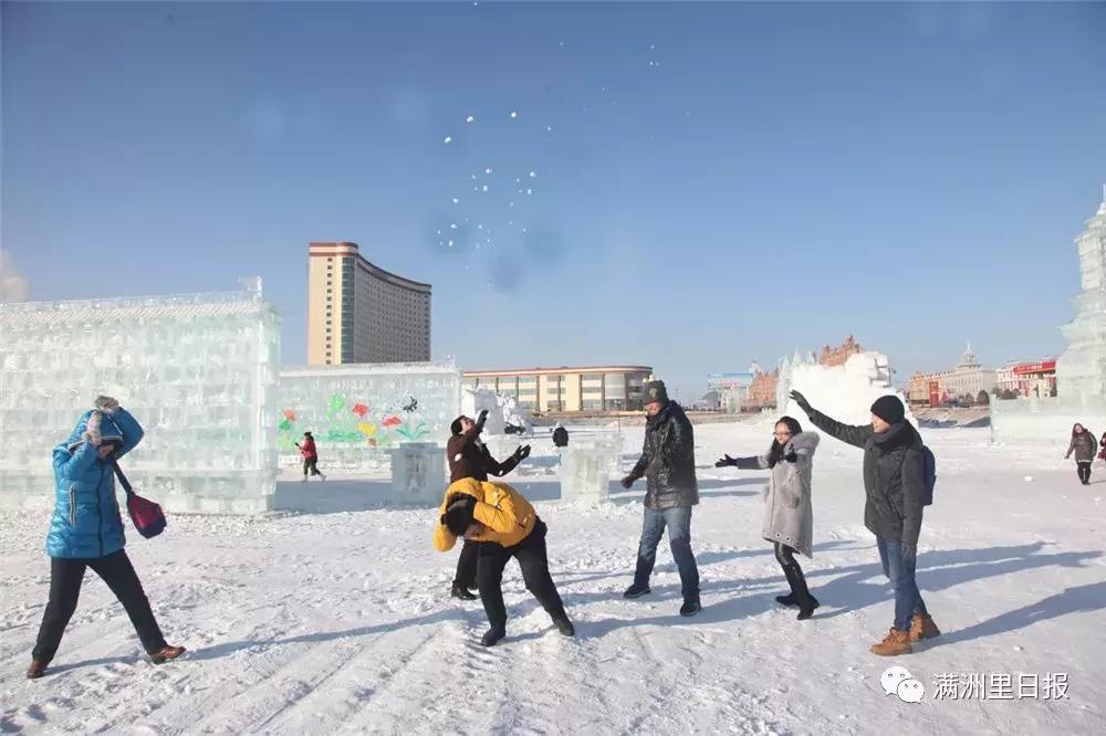 满洲里第十九届俄罗斯国际冰雪节,满洲里冰雪节2023开幕式