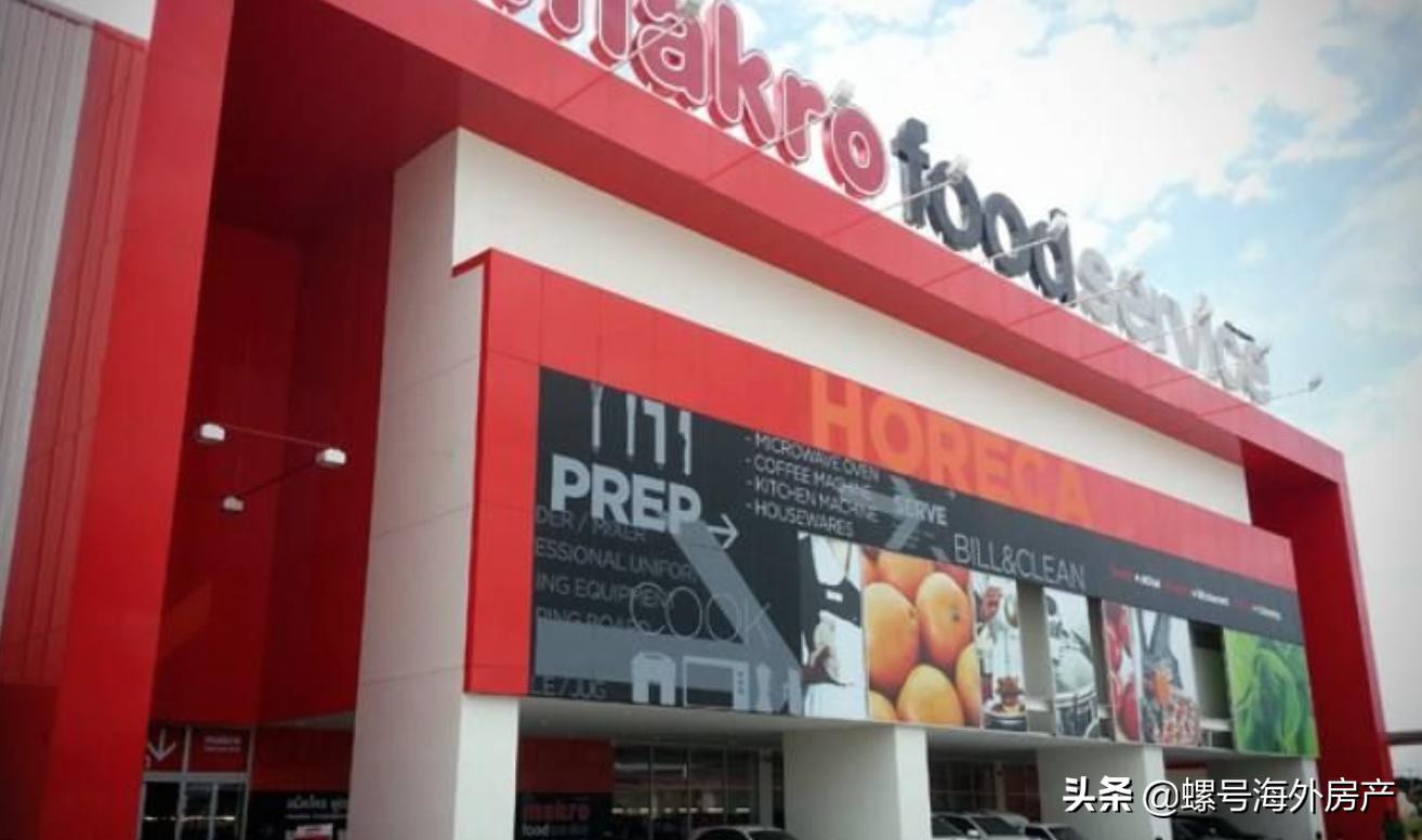 泰国的makro超市,泰国比较出名的中国超市
