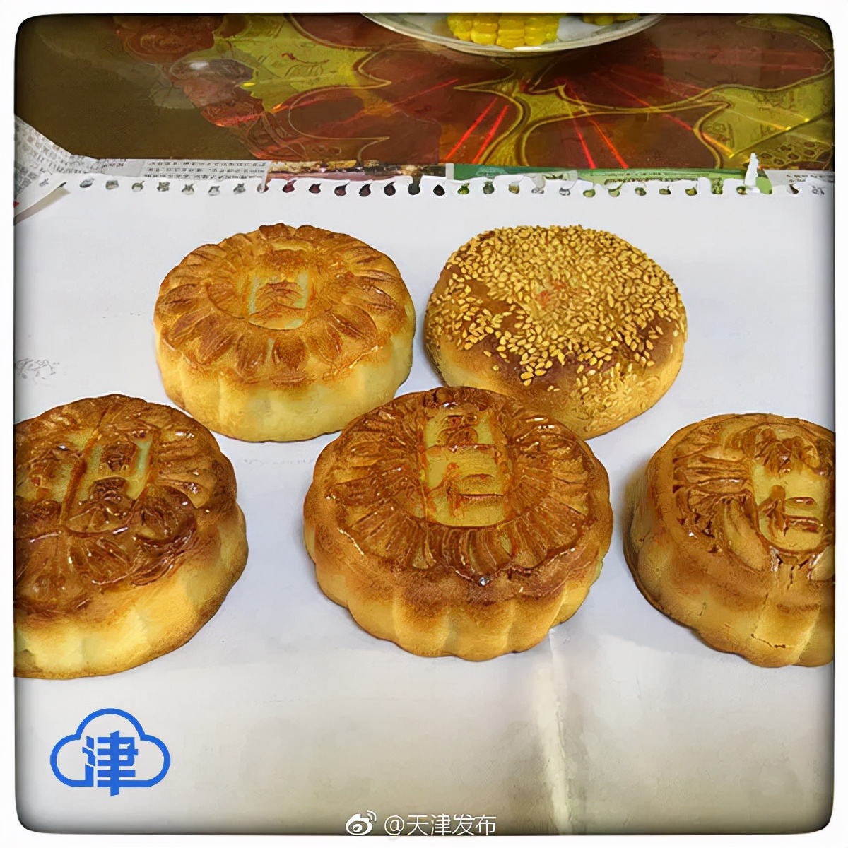 天津人排队买的月饼 (实拍天津人排队买月饼)