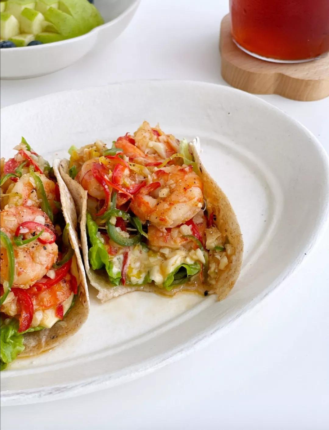 蒜香芝士奶油虾,铁板芝士虾仁