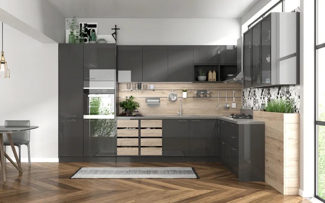 欧派橱柜设计最新款,高端欧派橱柜整装设计