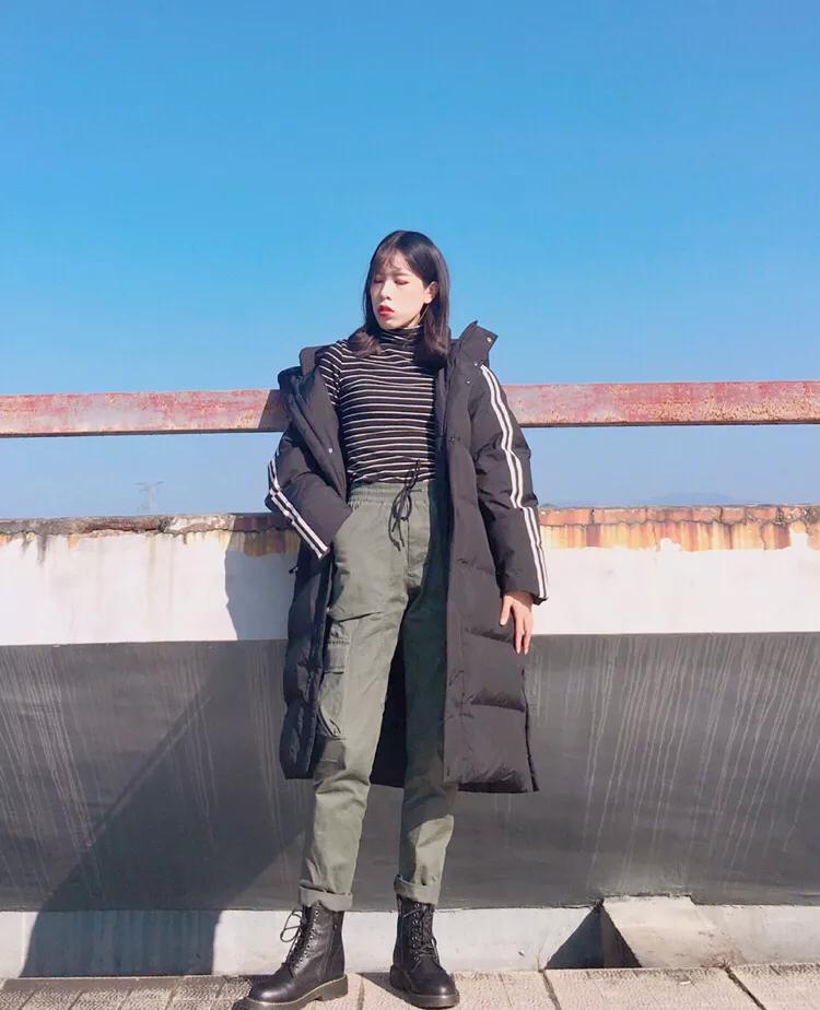 韩系短款羽绒服怎么穿搭 (韩版羽绒服穿搭)