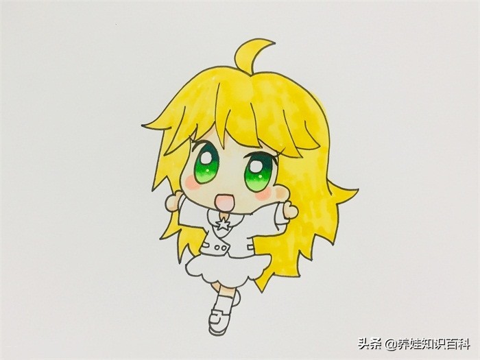 身体全身像的画法是什么？漫画人物教程来了，喜欢的小朋友学学哦