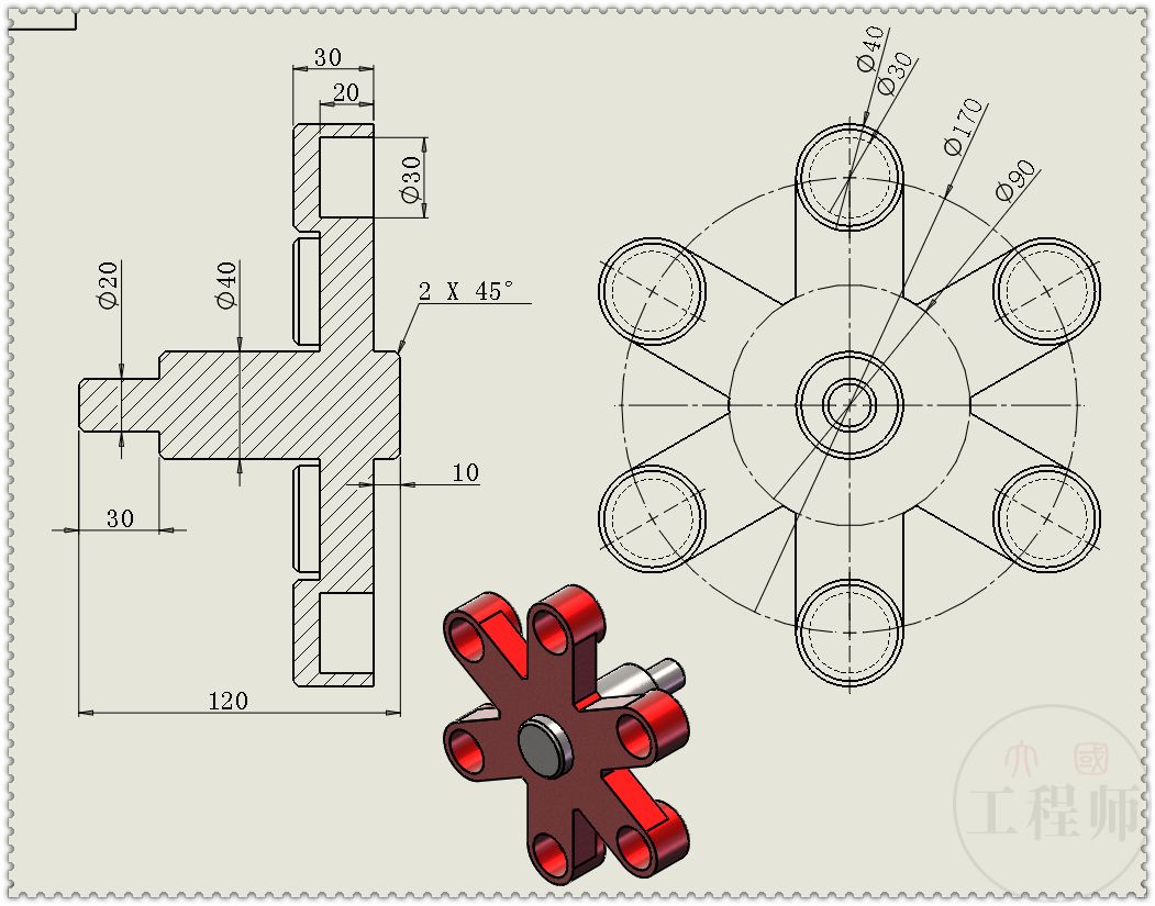 手柄solidworks,solidworks可调手柄