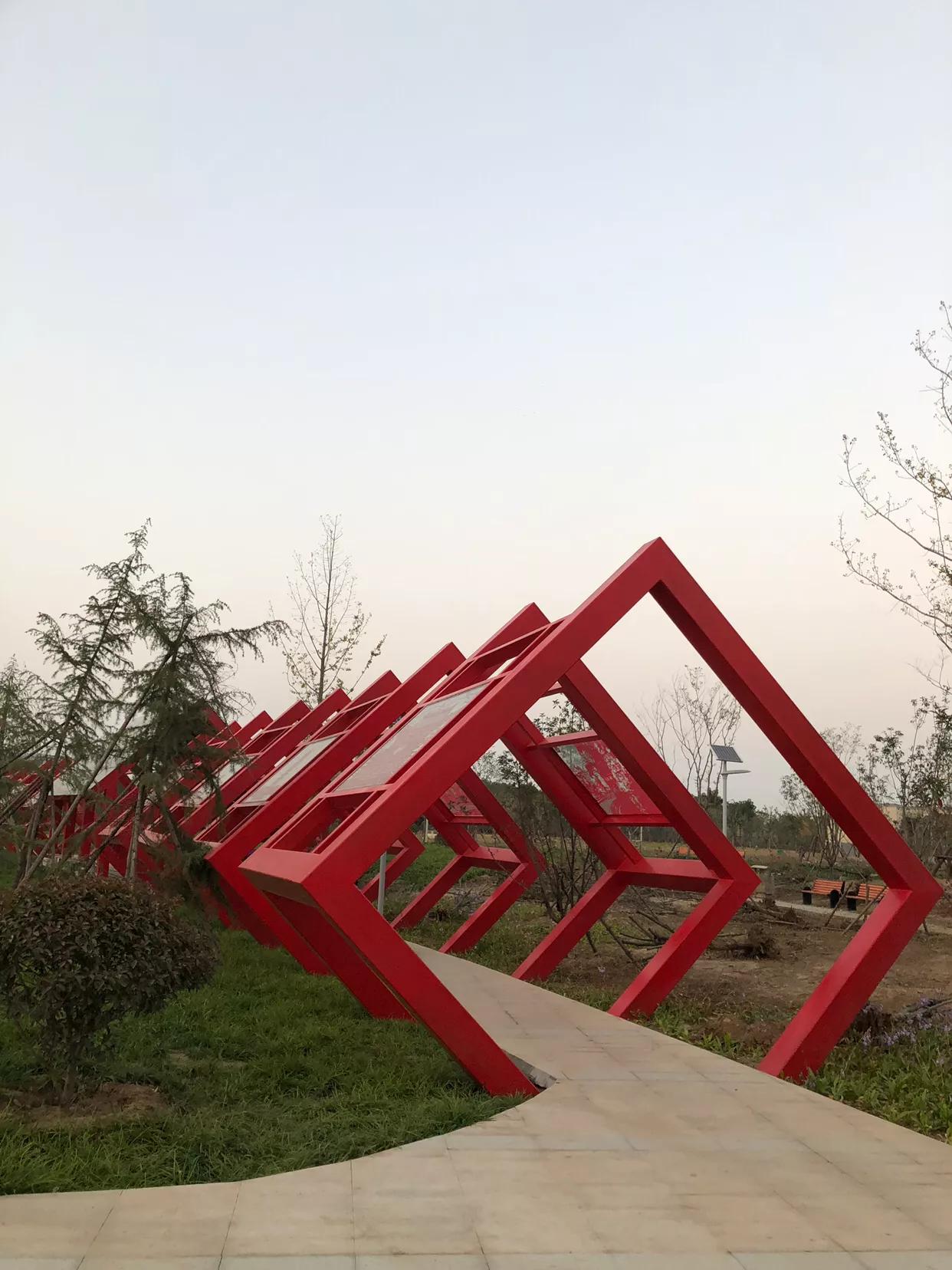 郑州国家森林公园夜游,郑州森林公园冬日游