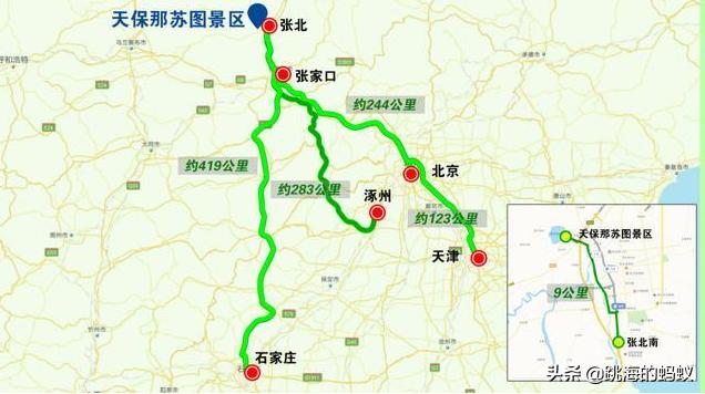 坝上草原拍照打卡,旅游打卡坝上草原