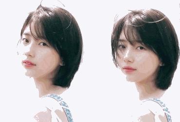 头发贴头皮怎样不烫碎盖,头发总是很贴不蓬松用什么发型