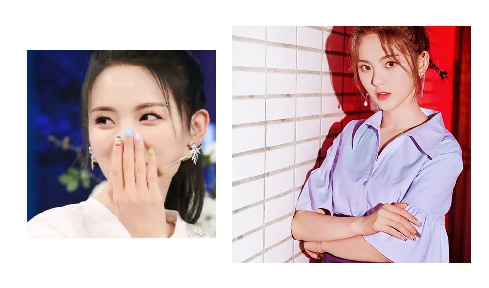 火箭少女宅家也能变着花样秀美甲？横冲直撞的年纪就要来点不一样的！