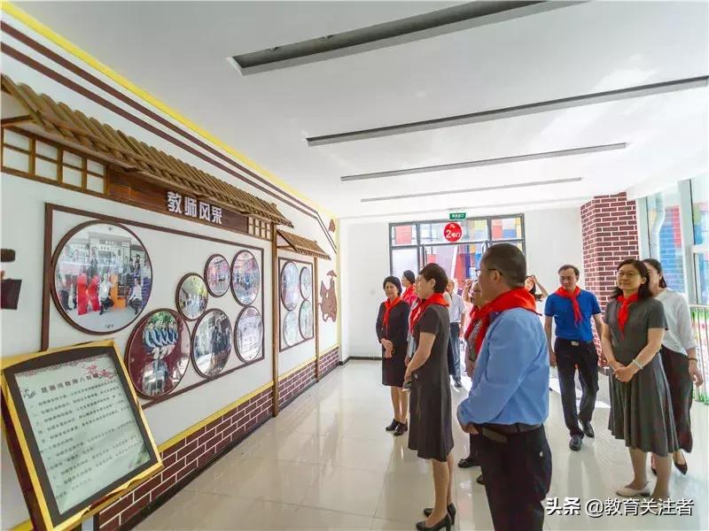 郑东新区昆丽河小学开学典礼,家国情怀校园