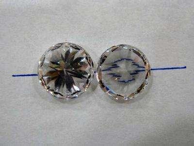 复刻表仿钻与真钻对比,如何分辨真钻和假钻的方法