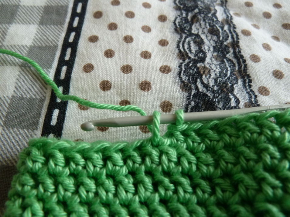 钩织护指套教程,半指分指手套钩织教程