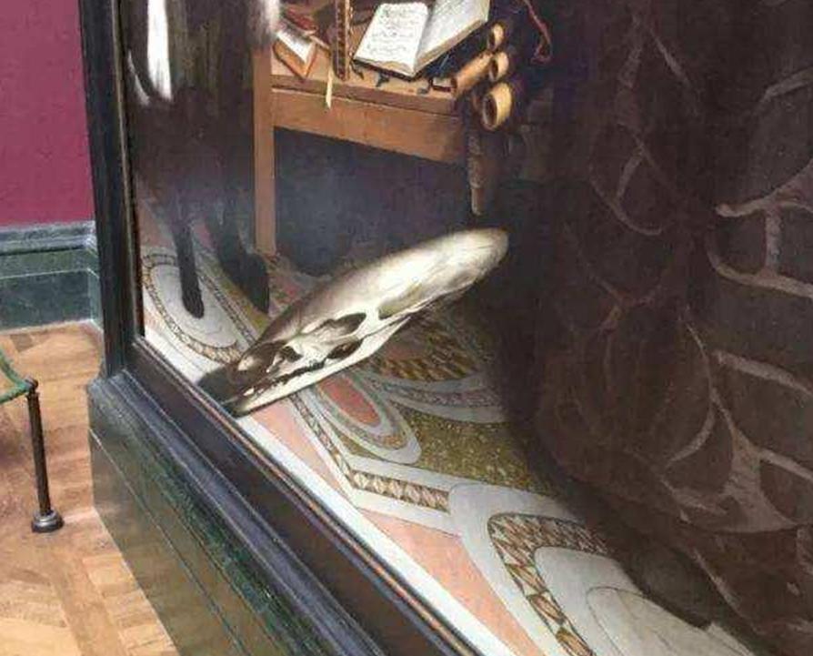 荷尔拜因在作画的时候，夹带了“私货”，看罢能让人明白一个道理