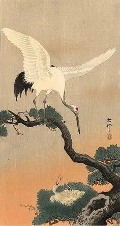 松春万古鹤寿千年,鹤寿千年山水画