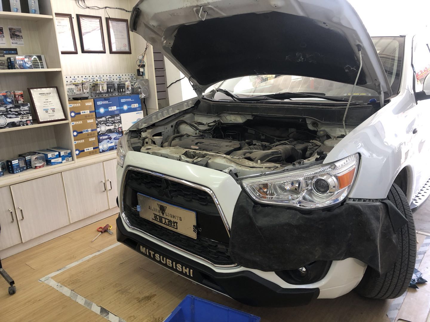 外星人改装透镜,武汉外星人改大灯