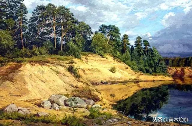 俄罗斯油画大师风景油画教程视频,俄罗斯维克多风景油画视频作品