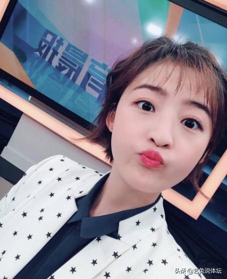 马凡舒播音图片,体育频道马凡舒图片