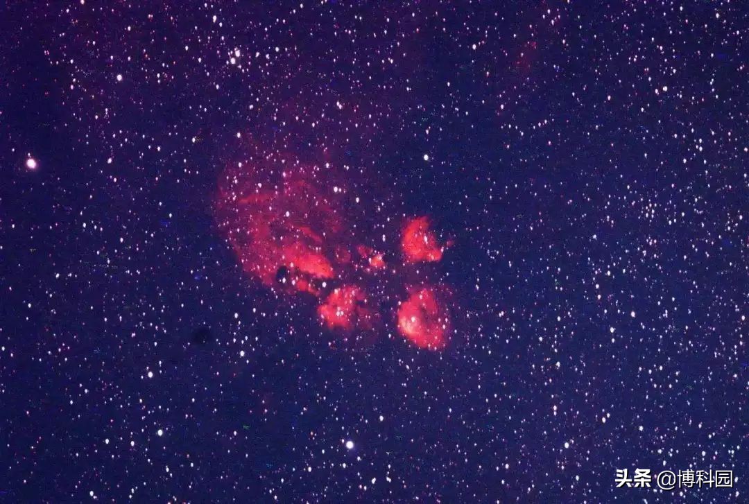 在5500光年外的猫掌星云中，发现恒星起源的新线索