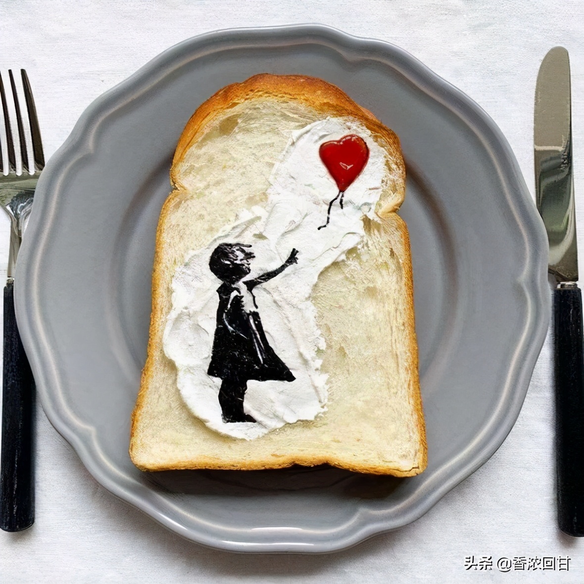 餐桌上的风景！日本美食家森映子的多士艺术很可爱治愈