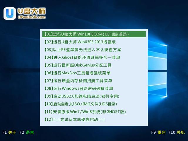 win7ghost怎么安装,peu盘安装win10系统