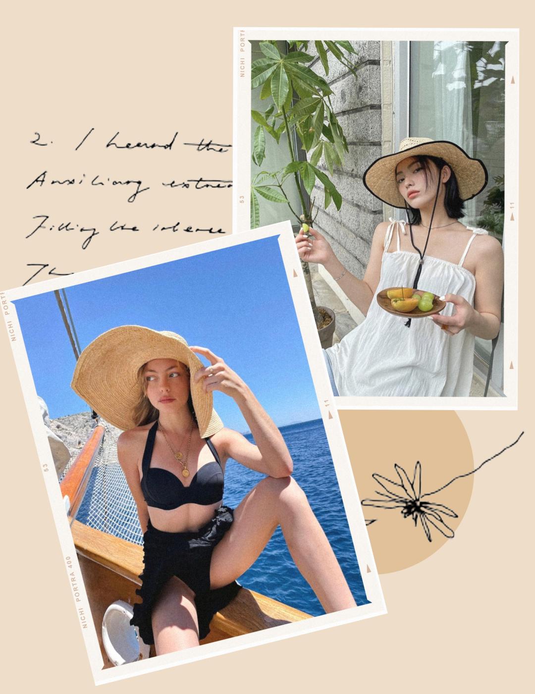 油头帽夏季,适合遮短发油头的帽子