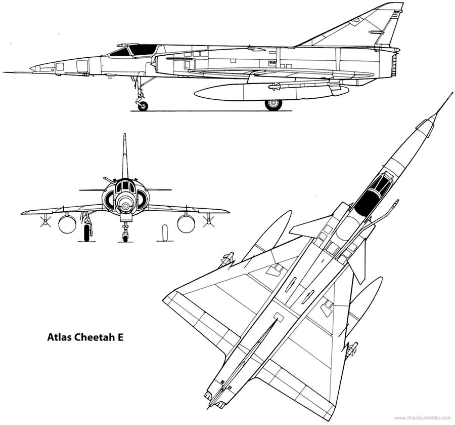 以色列的幼狮战斗机,以色列幼狮战斗机俯视图