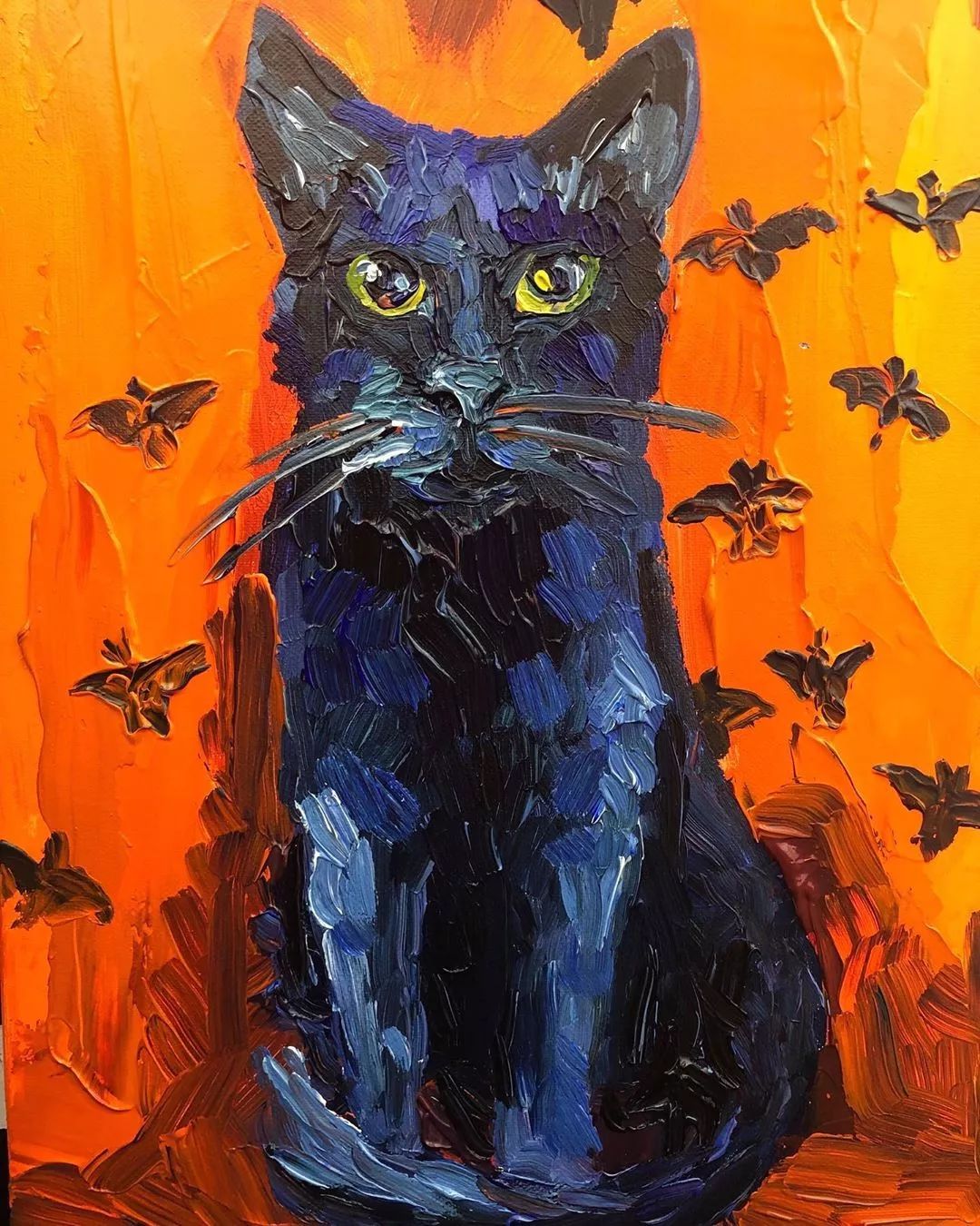 巨幅油画抽象零基础怎样画,油画基础知识油画风景应该怎么画