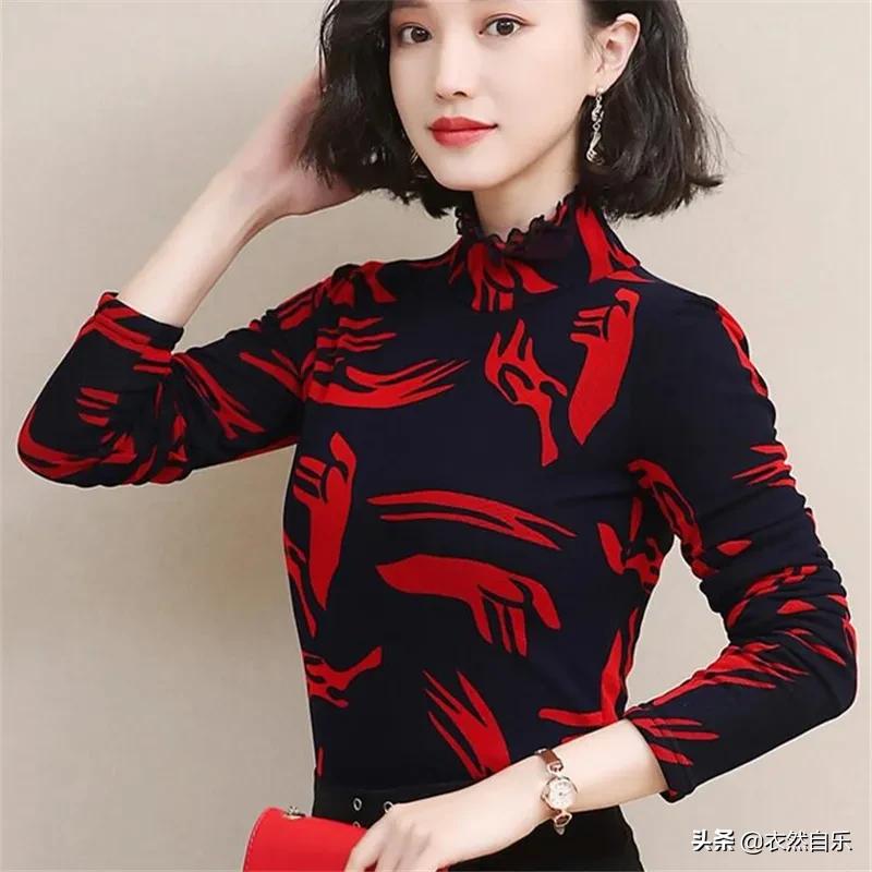 品牌收腰显瘦遮肚子小衫,母亲节新款衣服