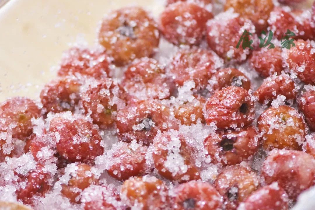 酸甜无核的空心山楂,酸甜可口开胃蜜饯