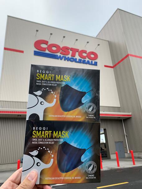 costco排队买口罩,costco口罩