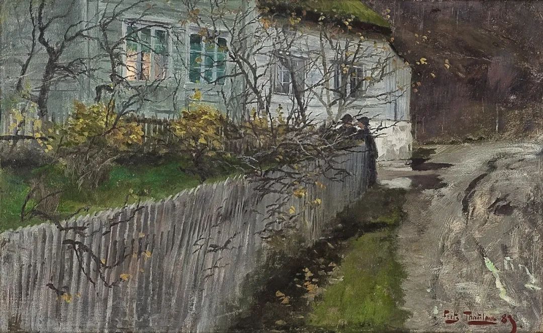 看一百遍都不觉得腻的山水,独特手法和细腻笔触的油画风景