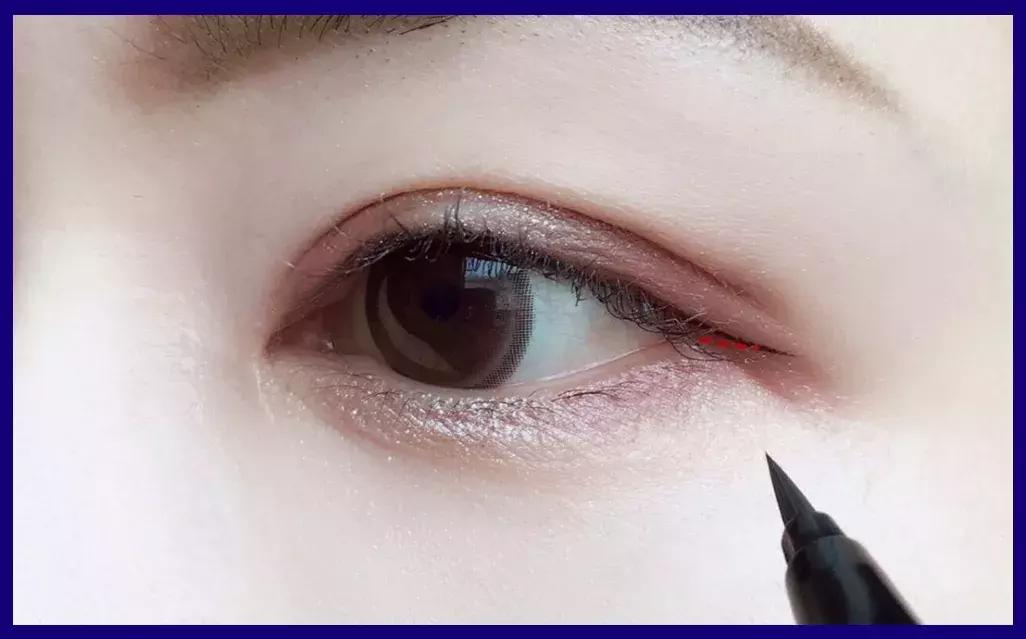 手残党眼线攻略,小猫眼线画法手残党