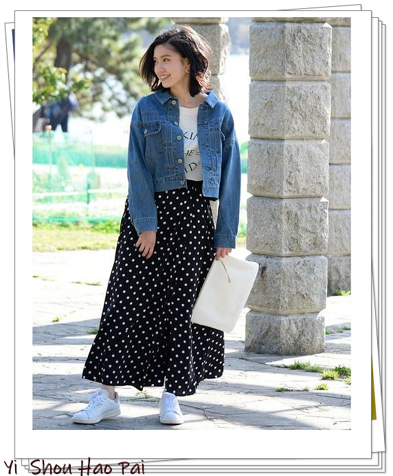 即将流行的法式波点裙,今年流行波点连衣裙吗